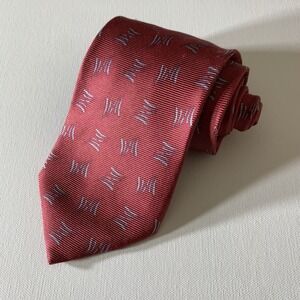 Giorgio Armani Tie Mens Repp Made In Italy Silk Soie Seide Formal Business‎